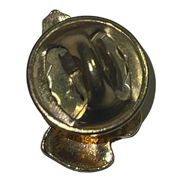 Gold Tone Praying Hands Lapel Pin or Tie Tack, Religious Pin - Picture 2 of 3